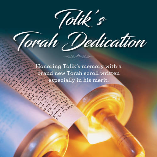 Tolik's Torah Dedication